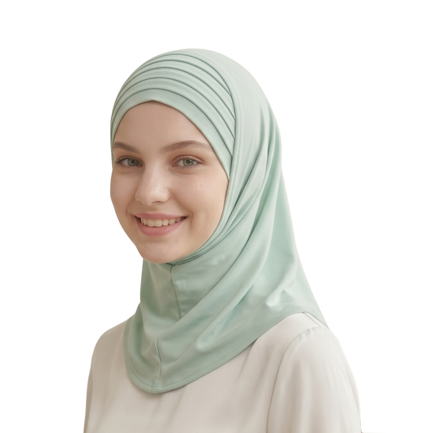 حجاب ليكرا قطعتين بليسيه