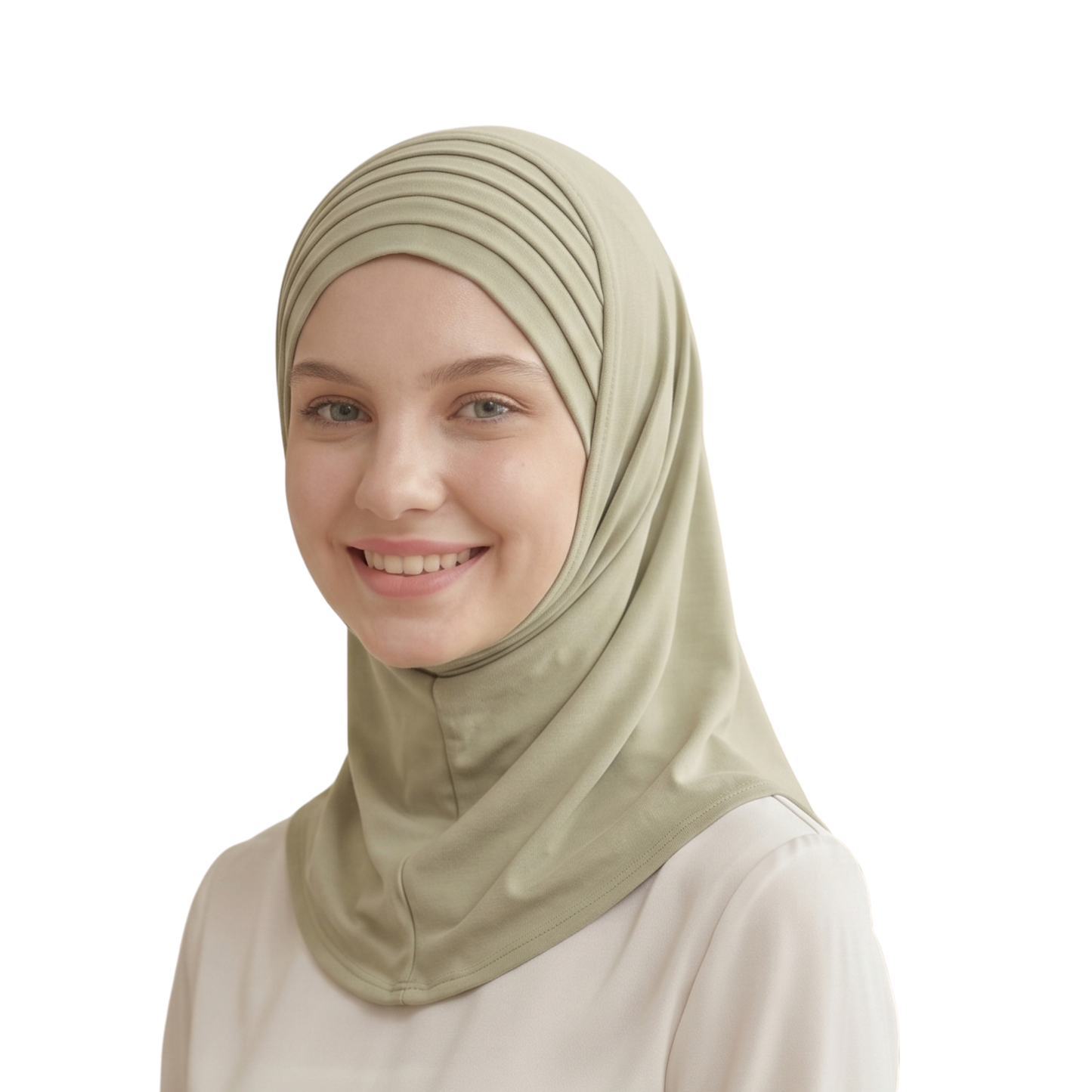 حجاب ليكرا قطعتين بليسيه