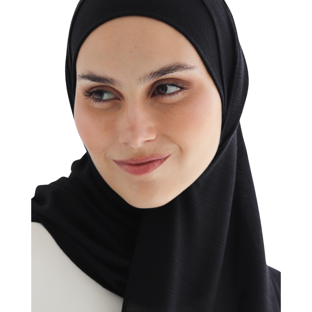 طرحة كويتي زودياك مع بندانة مقفولة  ALTOBEH - خامة زودياك الثابتة والعملية.