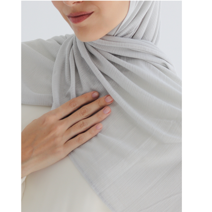 طرحة كويتي زودياك مع بندانة مقفولة  ALTOBEH - خامة زودياك الثابتة والعملية.