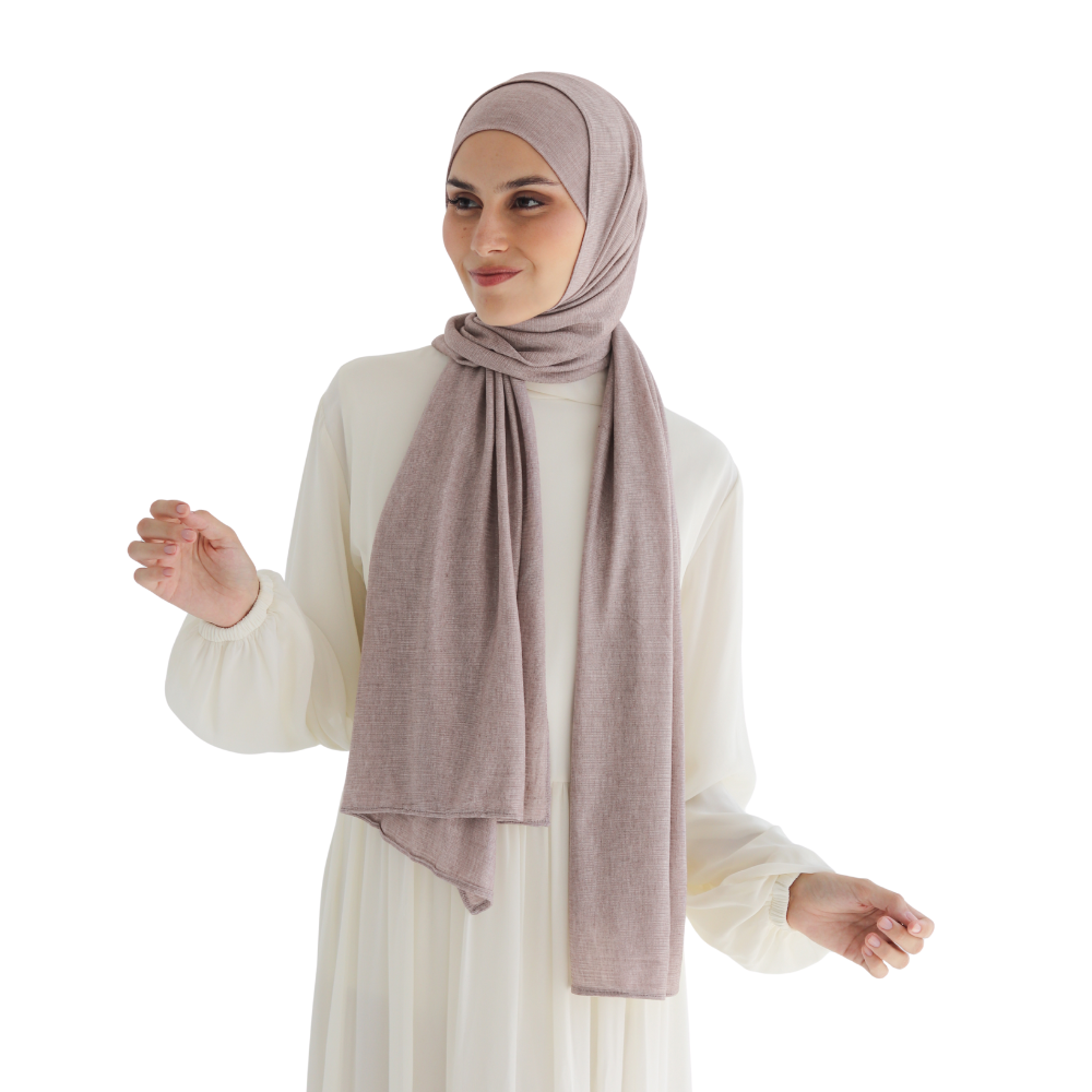 طرحة كويتي زودياك مع بندانة مقفولة  ALTOBEH - خامة زودياك الثابتة والعملية.