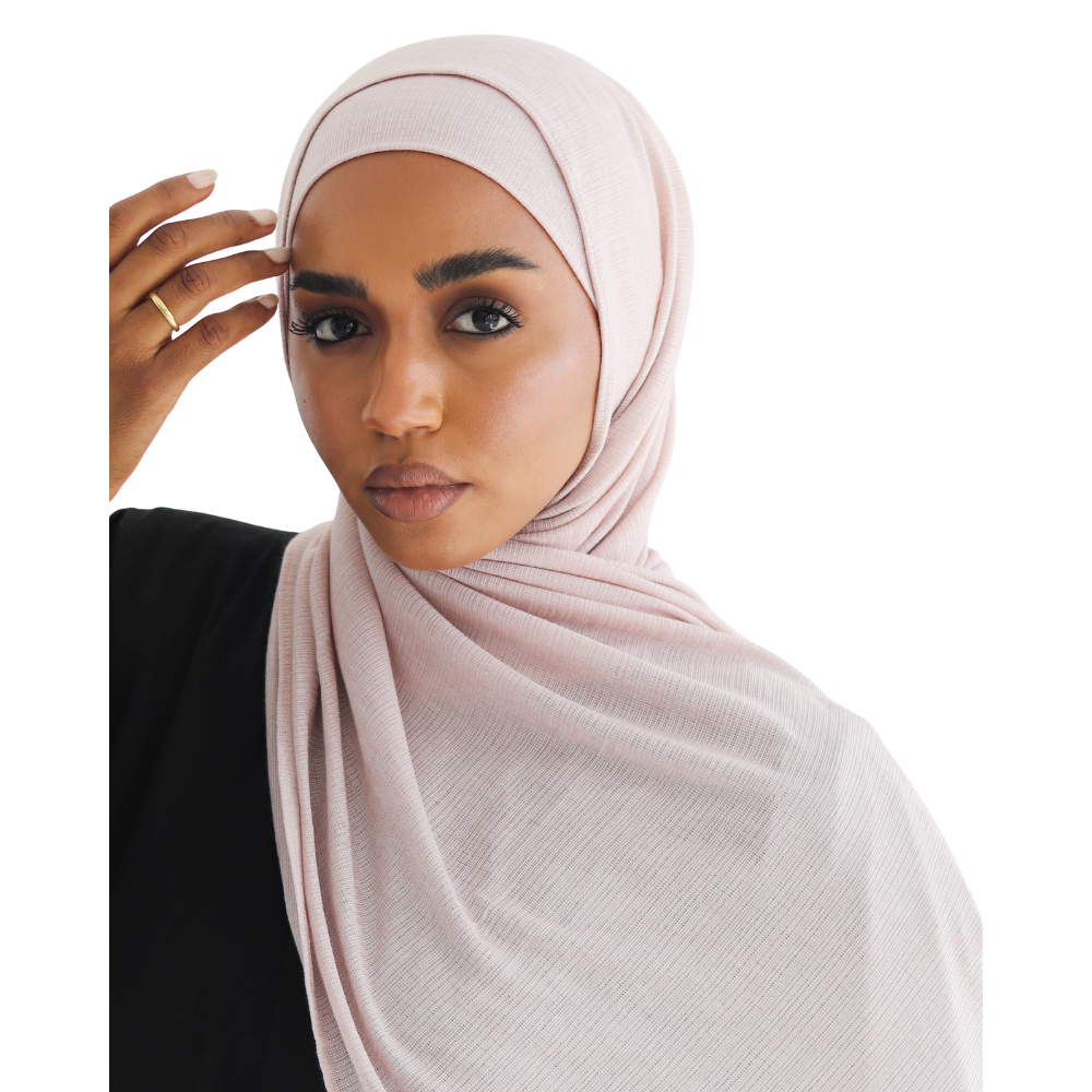 طرحة كويتي زودياك مع بندانة مقفولة  ALTOBEH - خامة زودياك الثابتة والعملية.