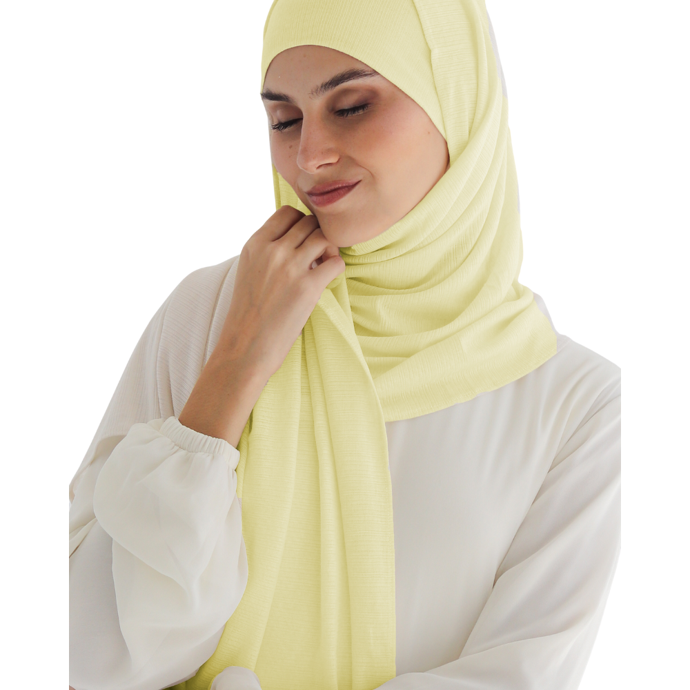 طرحة كويتي زودياك مع بندانة مقفولة  ALTOBEH - خامة زودياك الثابتة والعملية.