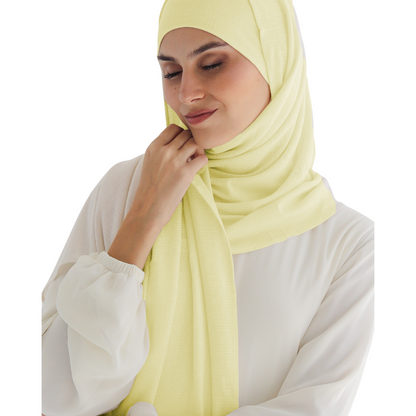 طرحة كويتي زودياك مع بندانة مقفولة  ALTOBEH - خامة زودياك الثابتة والعملية.