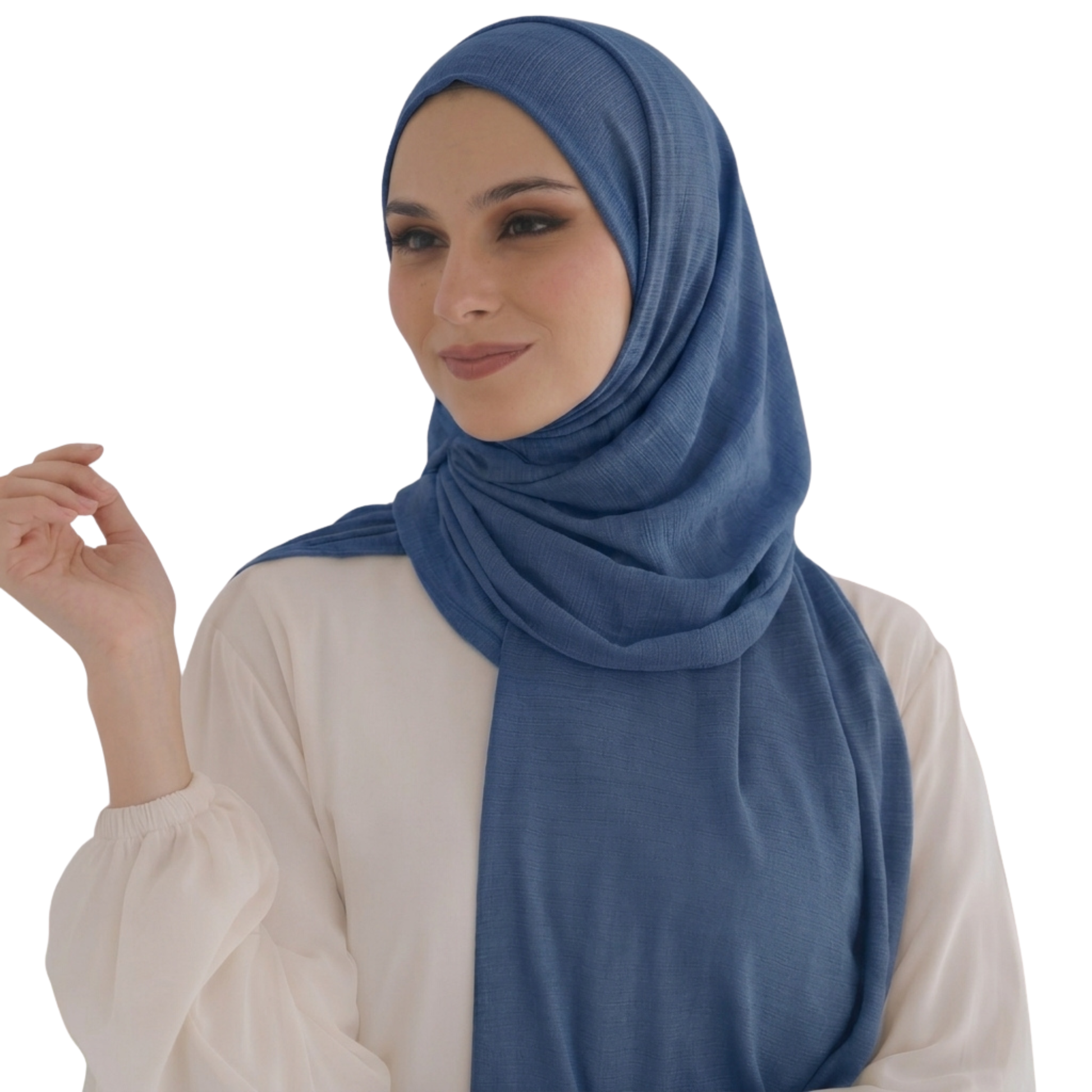 طرحة كويتي زودياك مع بندانة مقفولة  ALTOBEH - خامة زودياك الثابتة والعملية.