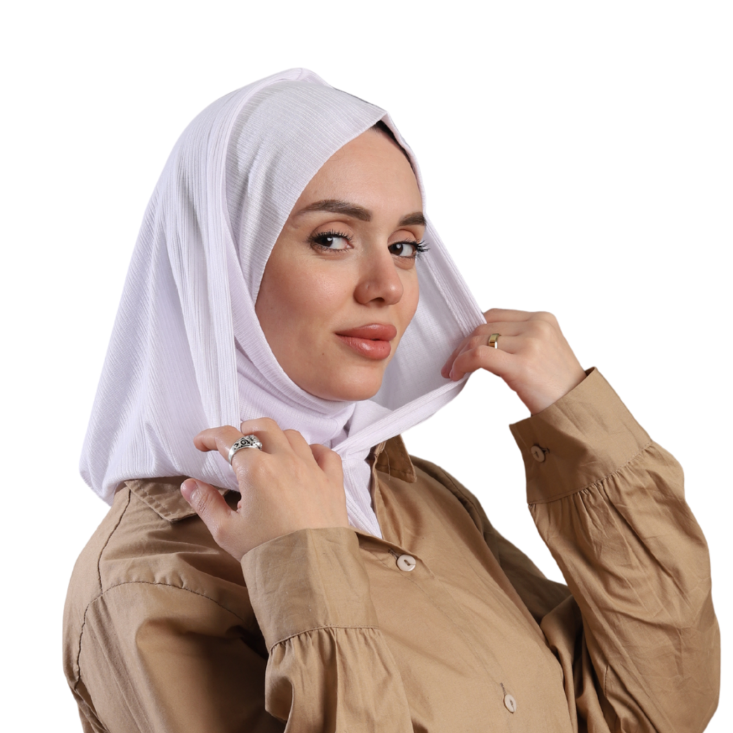 حجاب ايزي سكارف زودياك موديل ايزي وير  ALTOBEH - قطعة واحدة متصلة تلبيسة وكابيشو.