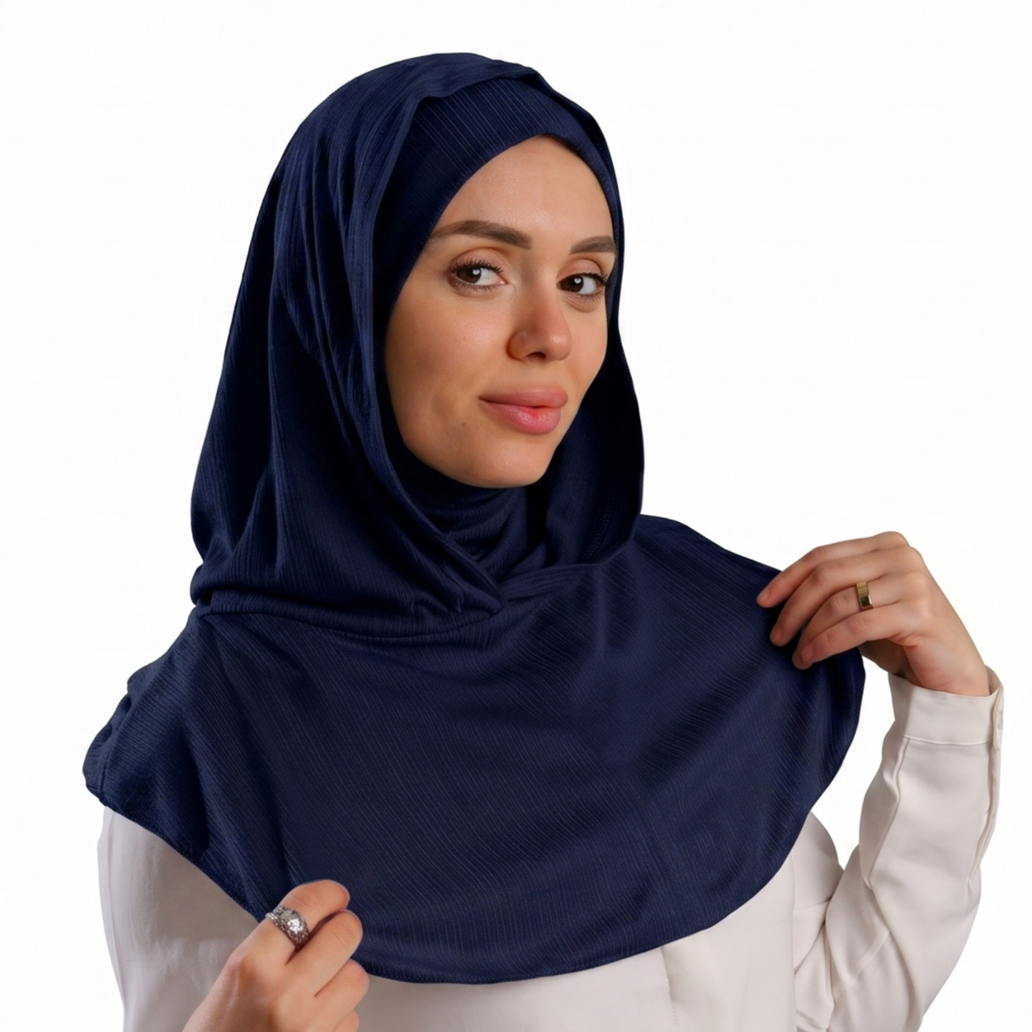حجاب ايزي سكارف زودياك موديل ايزي وير  ALTOBEH - قطعة واحدة متصلة تلبيسة وكابيشو.