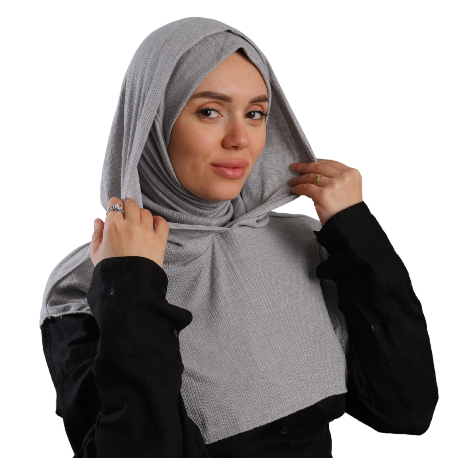 حجاب ايزي سكارف زودياك موديل ايزي وير  ALTOBEH - قطعة واحدة متصلة تلبيسة وكابيشو.