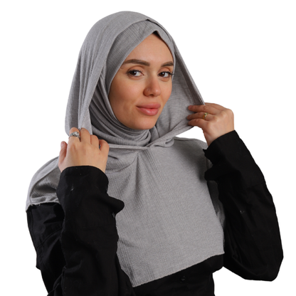 حجاب ايزي سكارف زودياك موديل ايزي وير  ALTOBEH - قطعة واحدة متصلة تلبيسة وكابيشو.