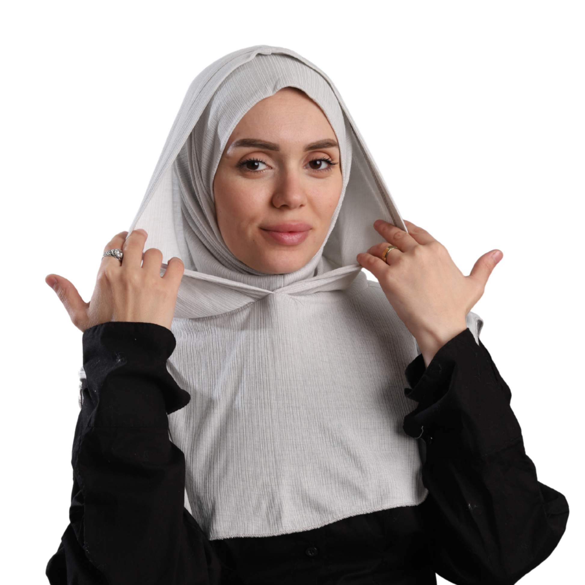 حجاب ايزي سكارف زودياك موديل ايزي وير  ALTOBEH - قطعة واحدة متصلة تلبيسة وكابيشو.