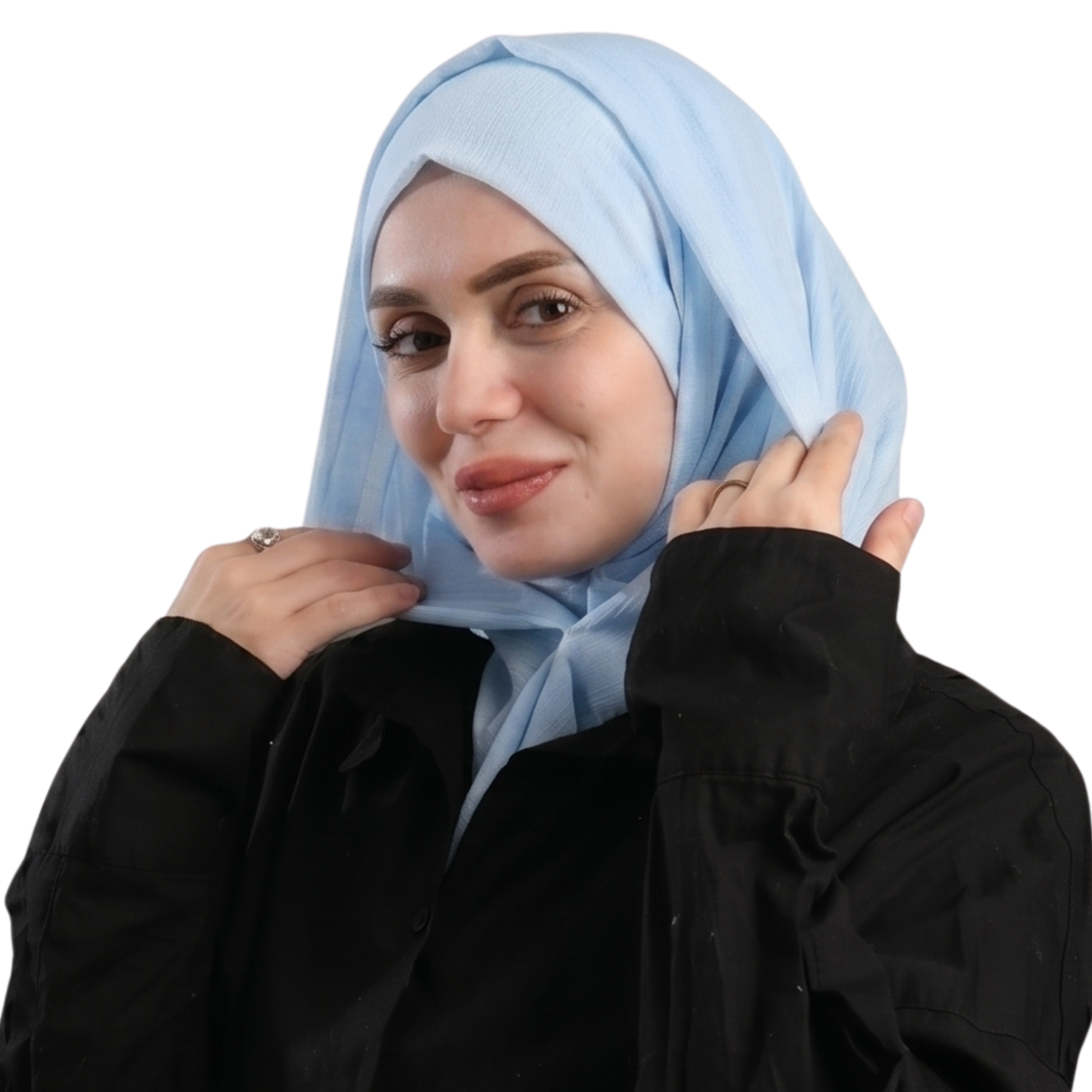حجاب ايزي سكارف زودياك موديل ايزي وير  ALTOBEH - قطعة واحدة متصلة تلبيسة وكابيشو.