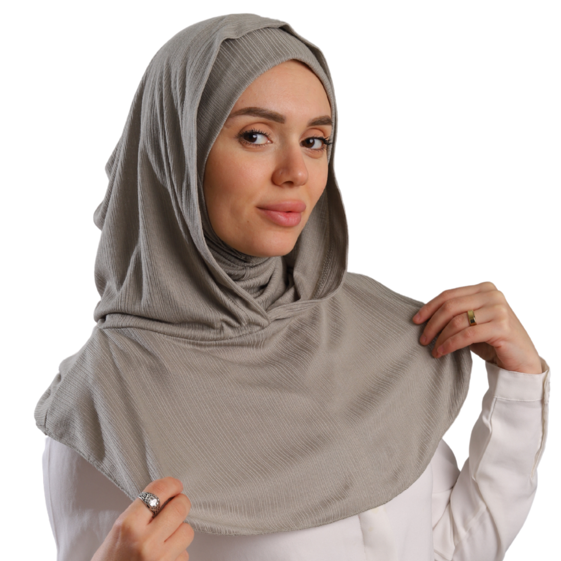 حجاب ايزي سكارف زودياك موديل ايزي وير  ALTOBEH - قطعة واحدة متصلة تلبيسة وكابيشو.