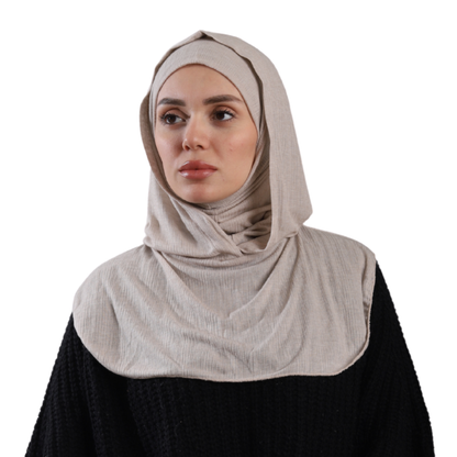حجاب ايزي سكارف زودياك موديل ايزي وير  ALTOBEH - قطعة واحدة متصلة تلبيسة وكابيشو.