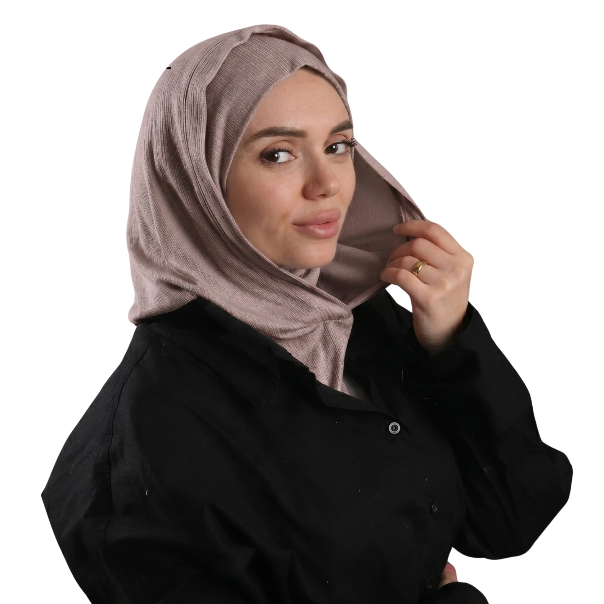 حجاب ايزي سكارف زودياك موديل ايزي وير  ALTOBEH - قطعة واحدة متصلة تلبيسة وكابيشو.