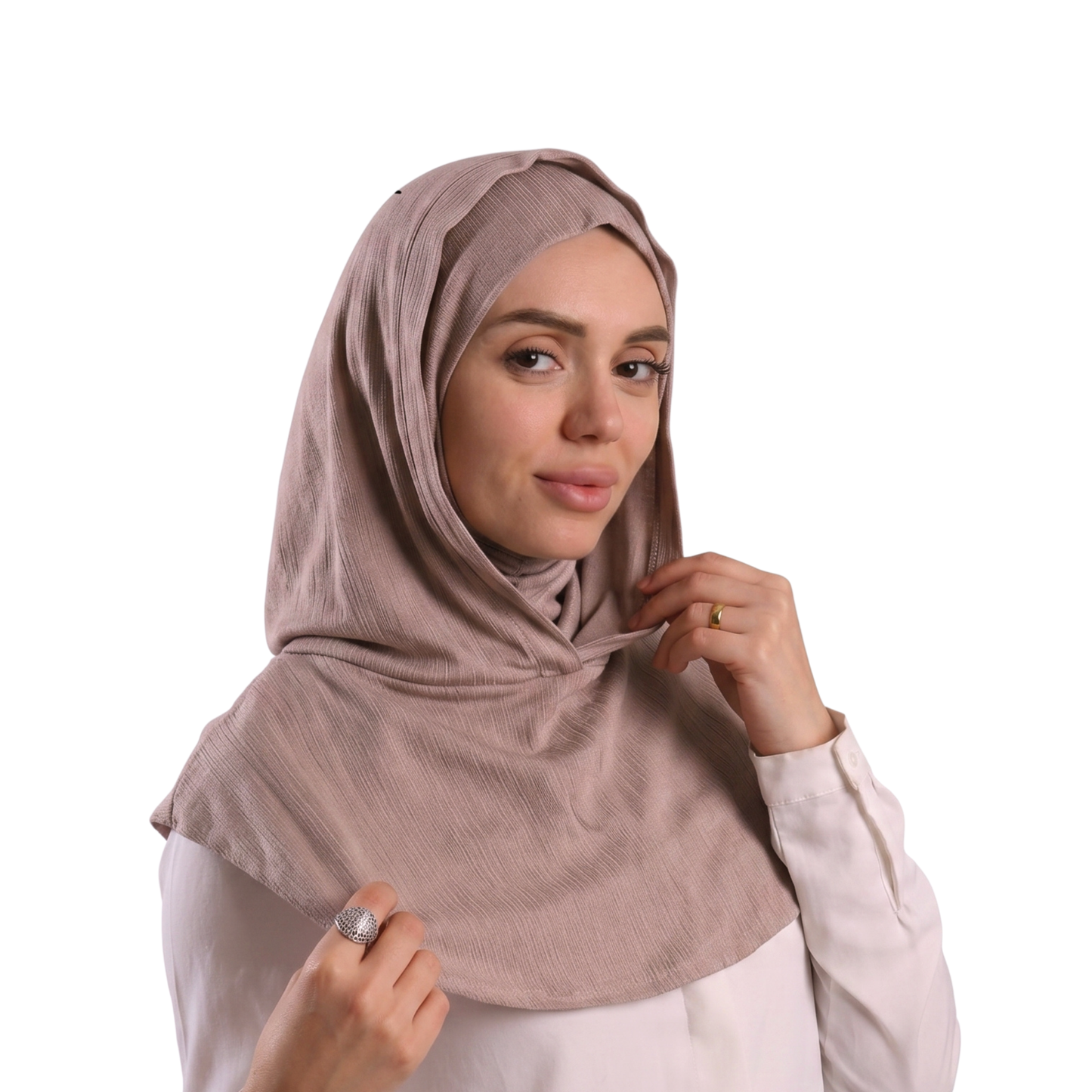 حجاب ايزي سكارف زودياك موديل ايزي وير  ALTOBEH - قطعة واحدة متصلة تلبيسة وكابيشو.