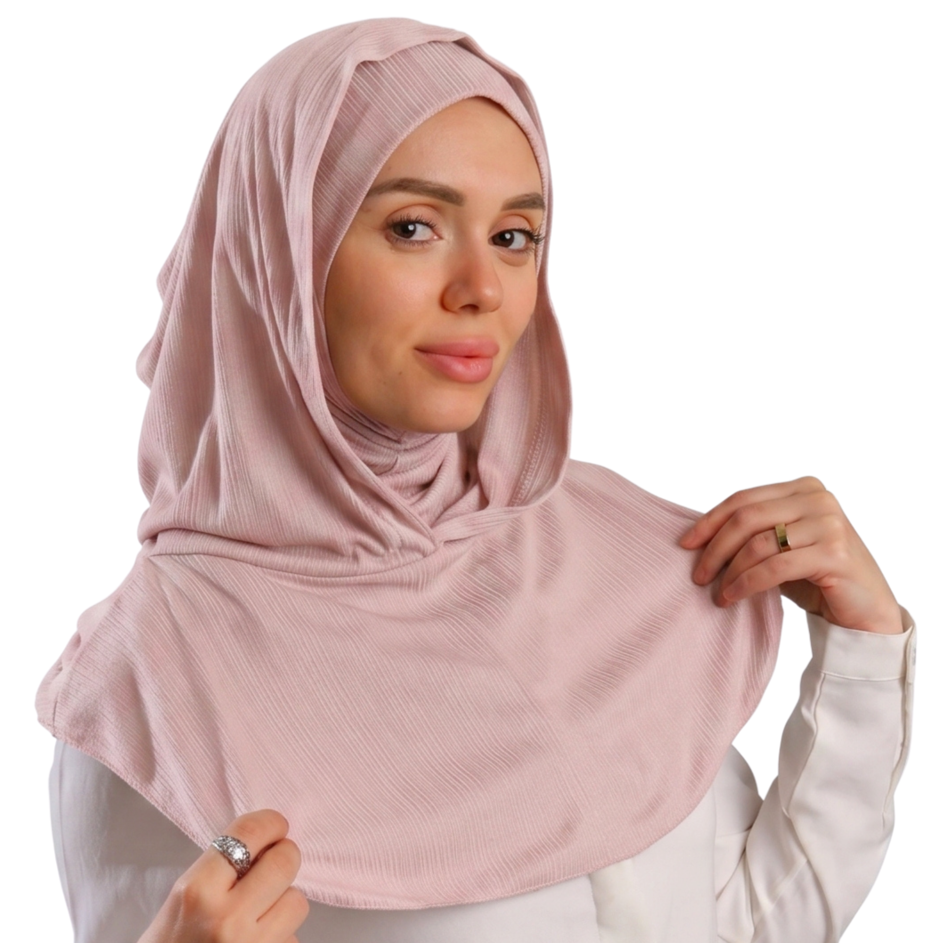 حجاب ايزي سكارف زودياك موديل ايزي وير  ALTOBEH - قطعة واحدة متصلة تلبيسة وكابيشو.