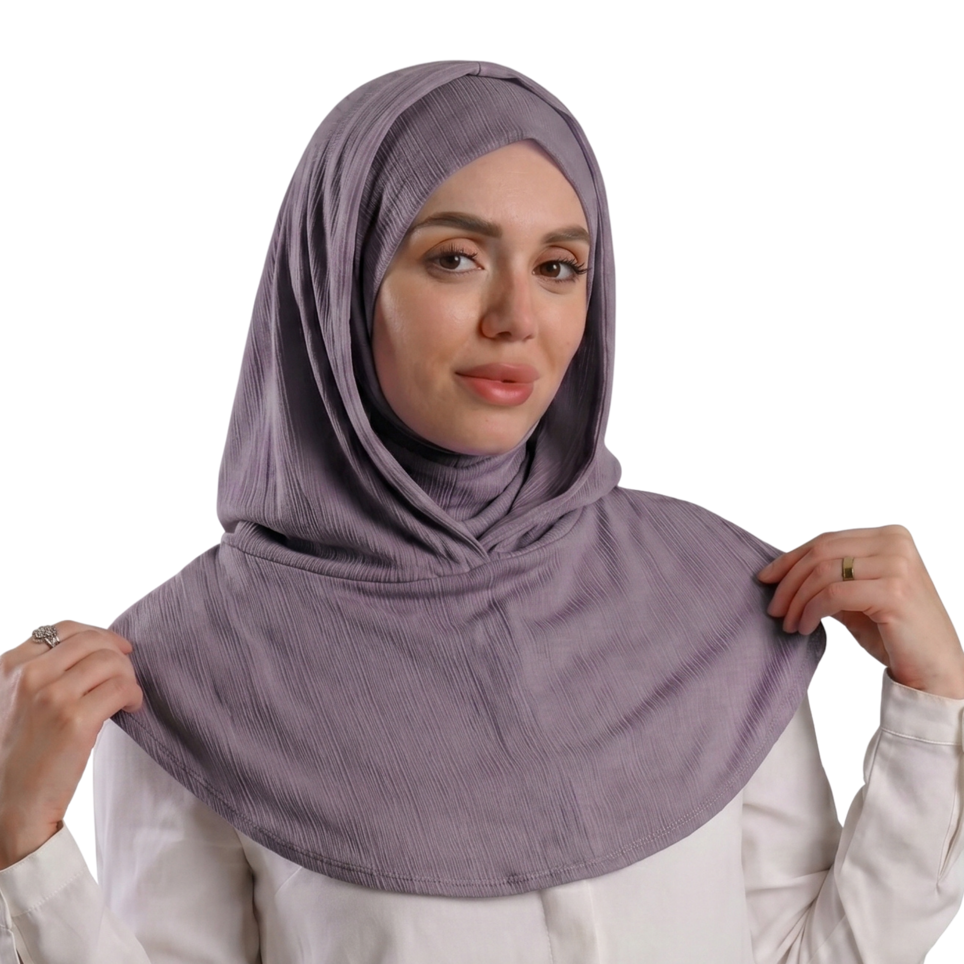 حجاب ايزي سكارف زودياك موديل ايزي وير  ALTOBEH - قطعة واحدة متصلة تلبيسة وكابيشو.
