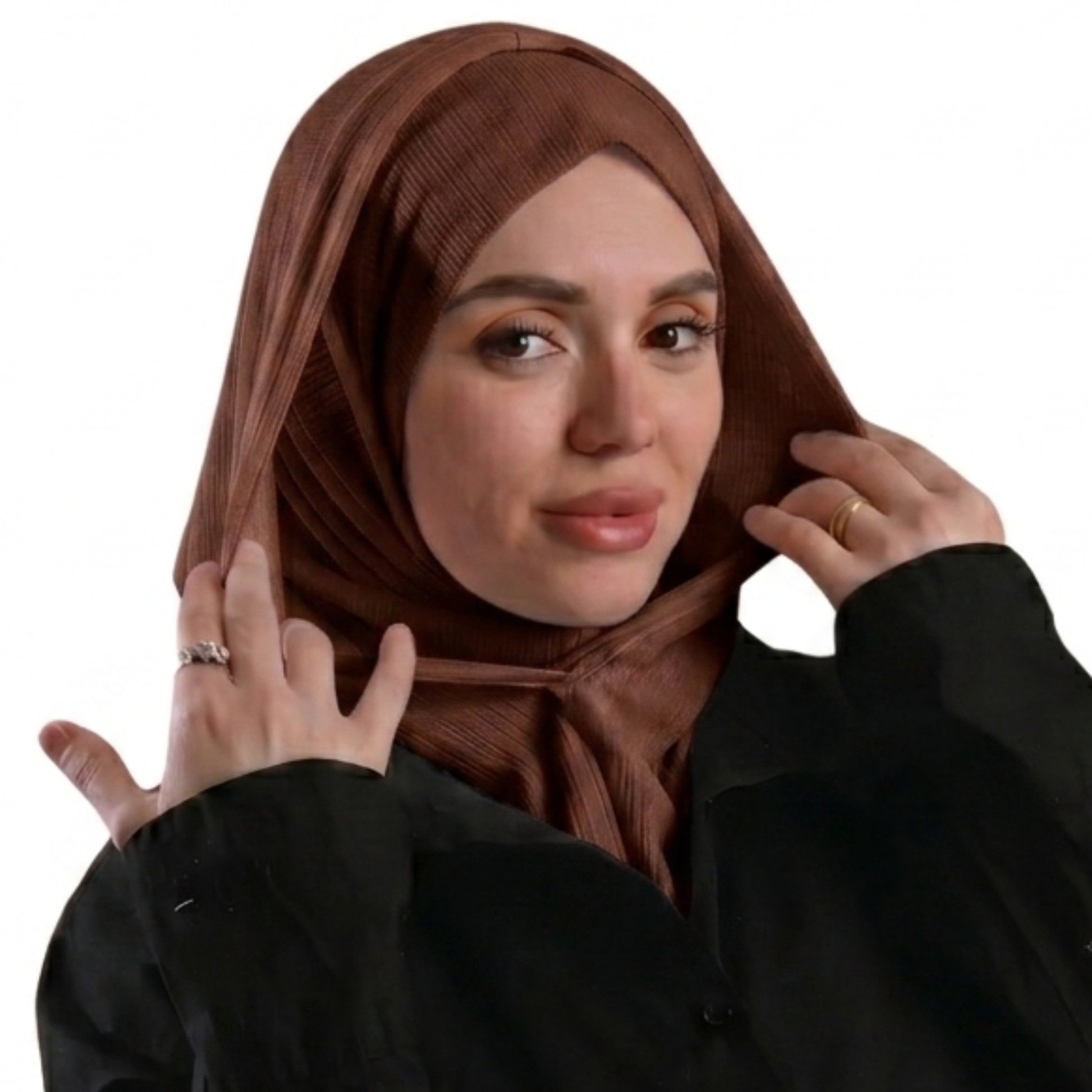 حجاب ايزي سكارف زودياك موديل ايزي وير  ALTOBEH - قطعة واحدة متصلة تلبيسة وكابيشو.