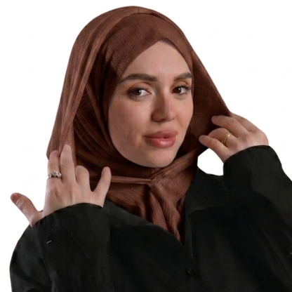 حجاب ايزي سكارف زودياك موديل ايزي وير  ALTOBEH - قطعة واحدة متصلة تلبيسة وكابيشو.