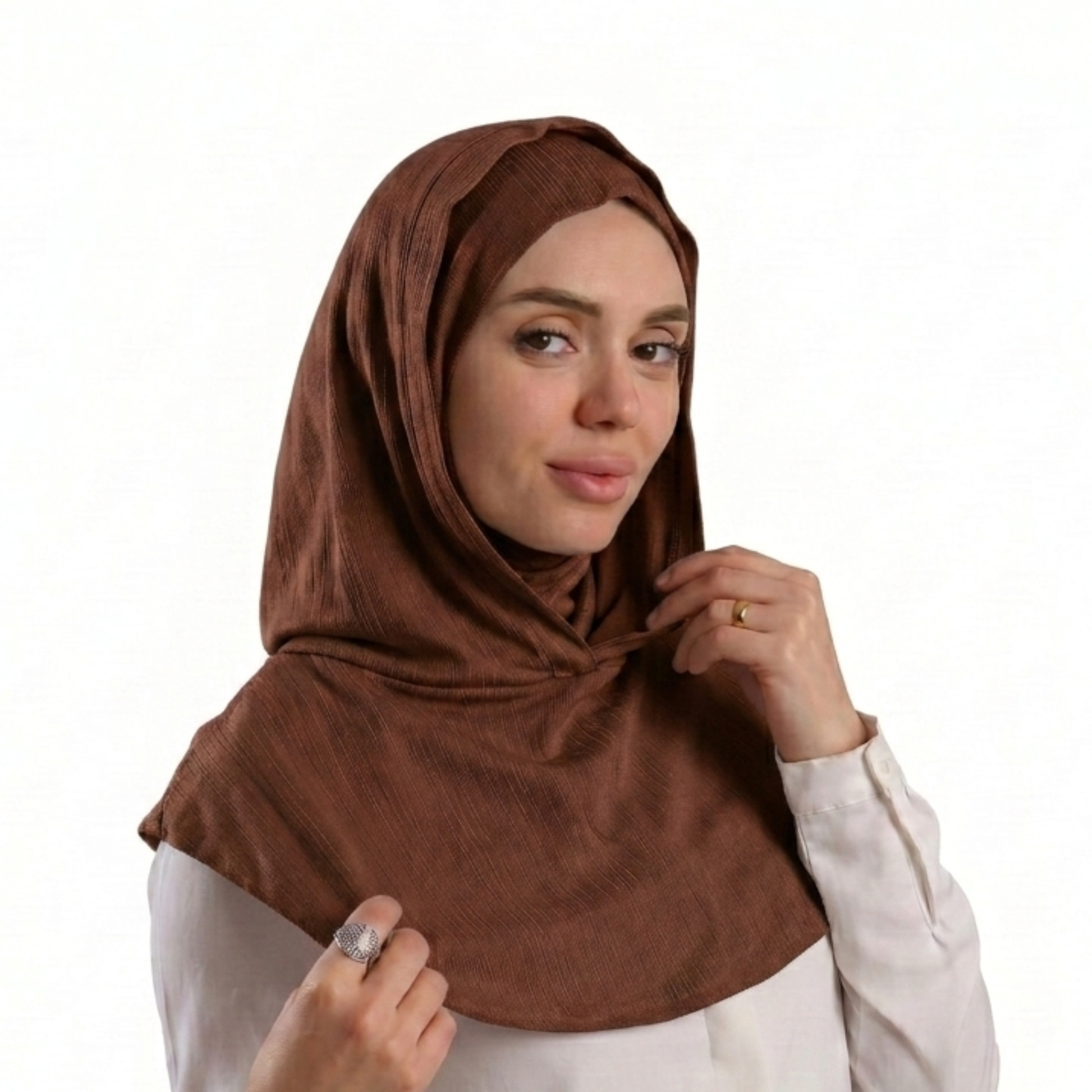 حجاب ايزي سكارف زودياك موديل ايزي وير  ALTOBEH - قطعة واحدة متصلة تلبيسة وكابيشو.