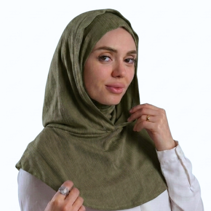 حجاب ايزي سكارف زودياك موديل ايزي وير  ALTOBEH - قطعة واحدة متصلة تلبيسة وكابيشو.
