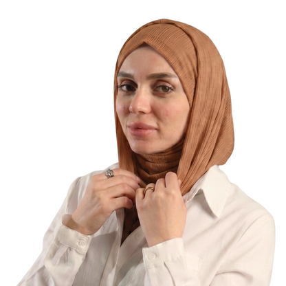 حجاب ايزي سكارف زودياك موديل ايزي وير  ALTOBEH - قطعة واحدة متصلة تلبيسة وكابيشو.