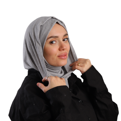 حجاب ايزي سكارف زودياك موديل ايزي وير  ALTOBEH - قطعة واحدة متصلة تلبيسة وكابيشو.