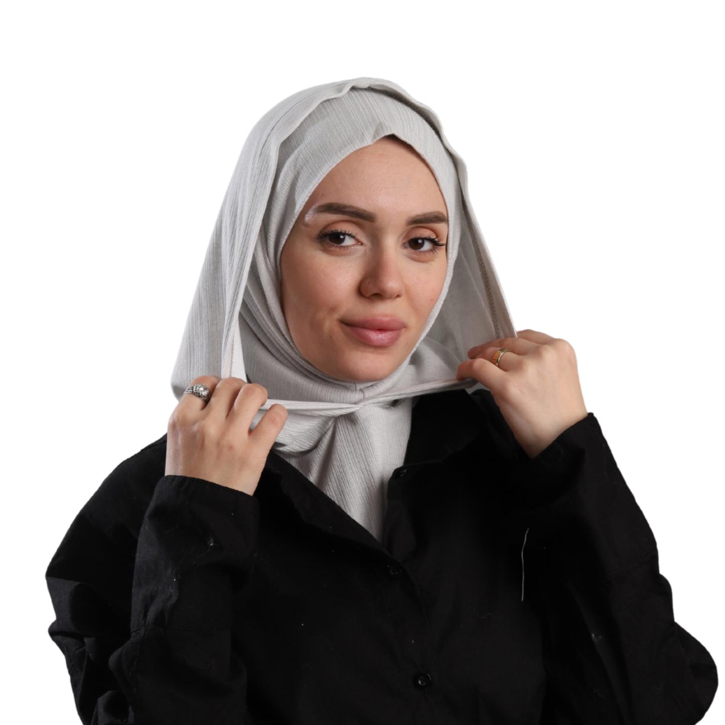حجاب ايزي سكارف زودياك موديل ايزي وير  ALTOBEH - قطعة واحدة متصلة تلبيسة وكابيشو.