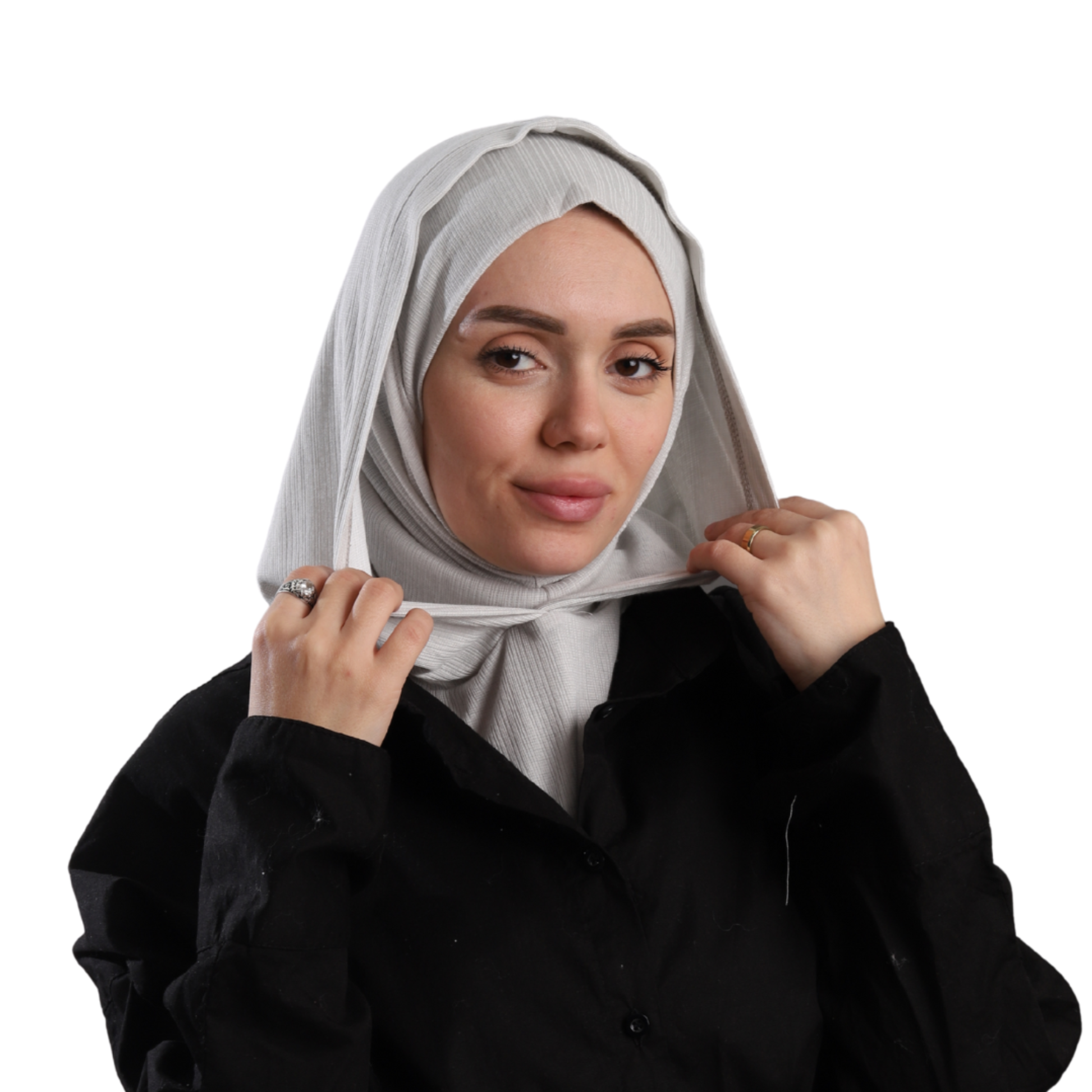 حجاب ايزي سكارف زودياك موديل ايزي وير  ALTOBEH - قطعة واحدة متصلة تلبيسة وكابيشو.