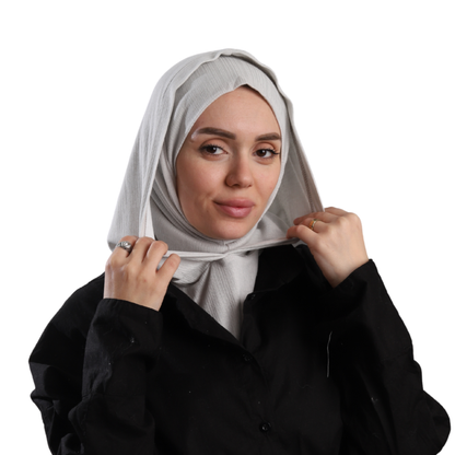 حجاب ايزي سكارف زودياك موديل ايزي وير  ALTOBEH - قطعة واحدة متصلة تلبيسة وكابيشو.