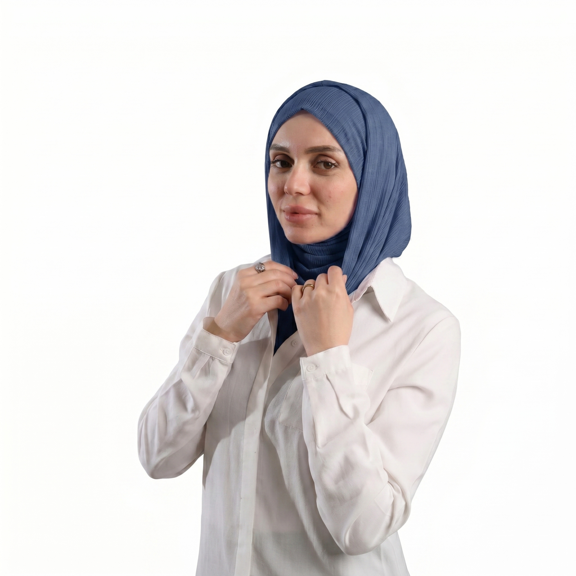 حجاب ايزي سكارف زودياك موديل ايزي وير  ALTOBEH - قطعة واحدة متصلة تلبيسة وكابيشو.