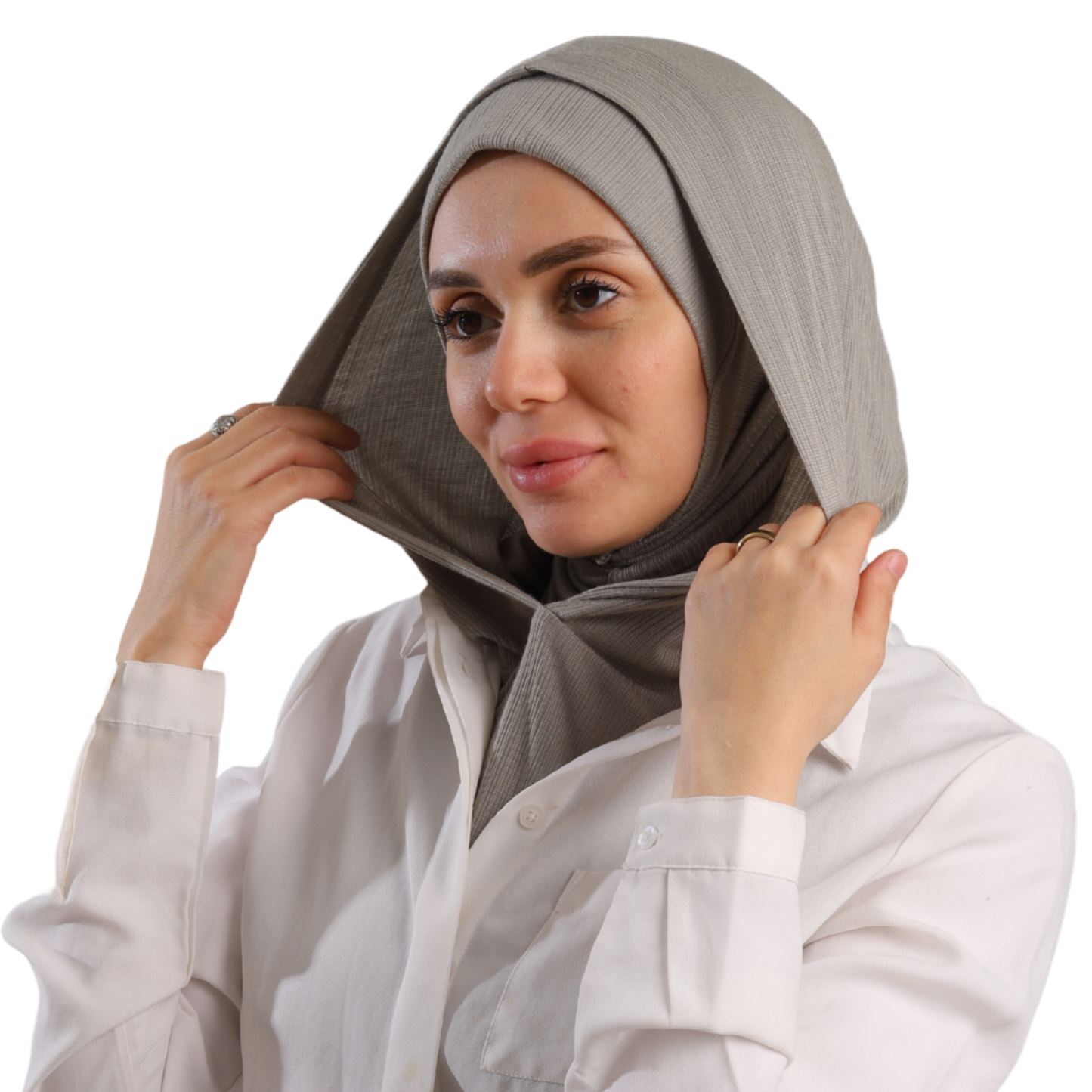 حجاب ايزي سكارف زودياك موديل ايزي وير  ALTOBEH - قطعة واحدة متصلة تلبيسة وكابيشو.