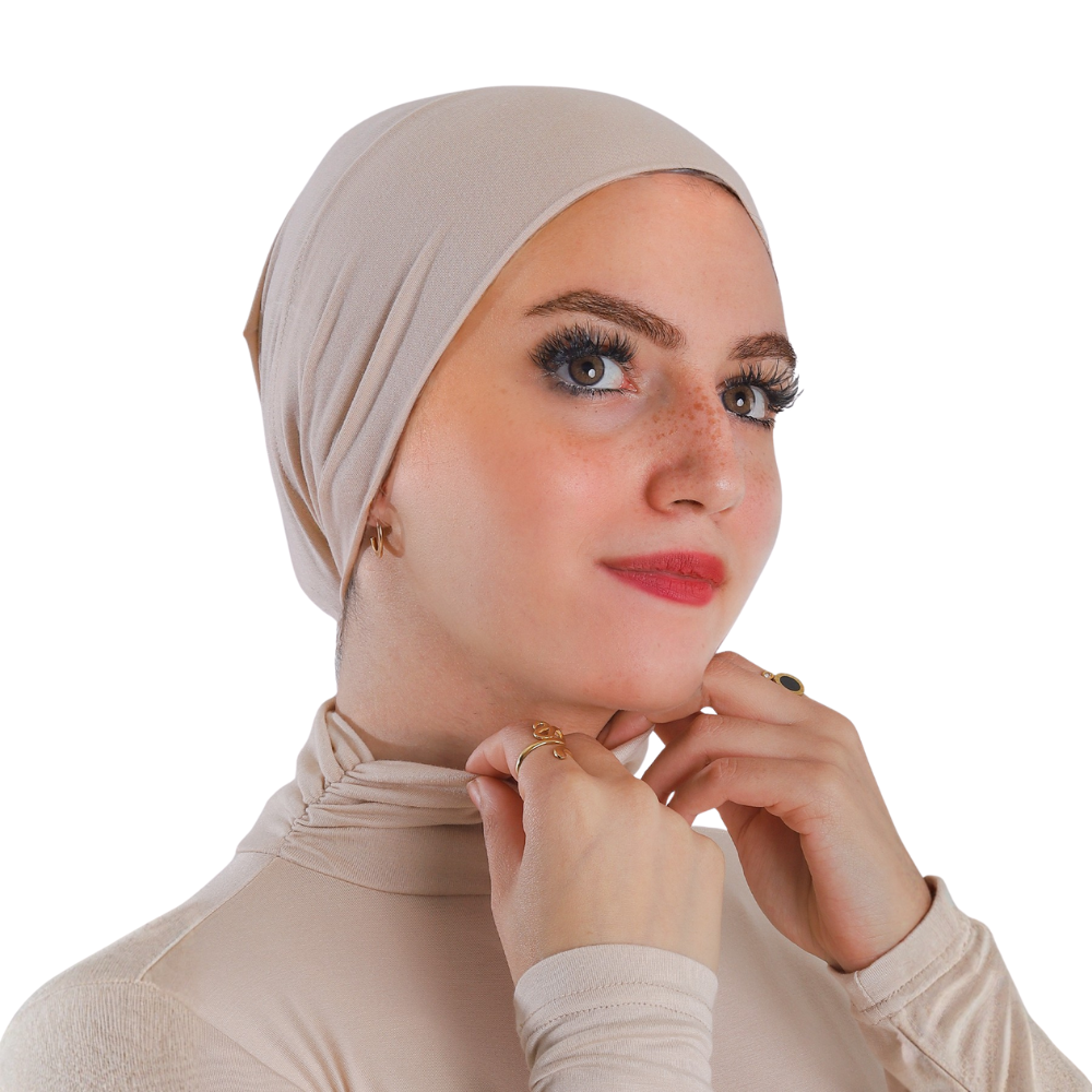 بندانة سوري مقفولة لون بيج فاتح ALTOBEH - ثبات وراحة يومية.