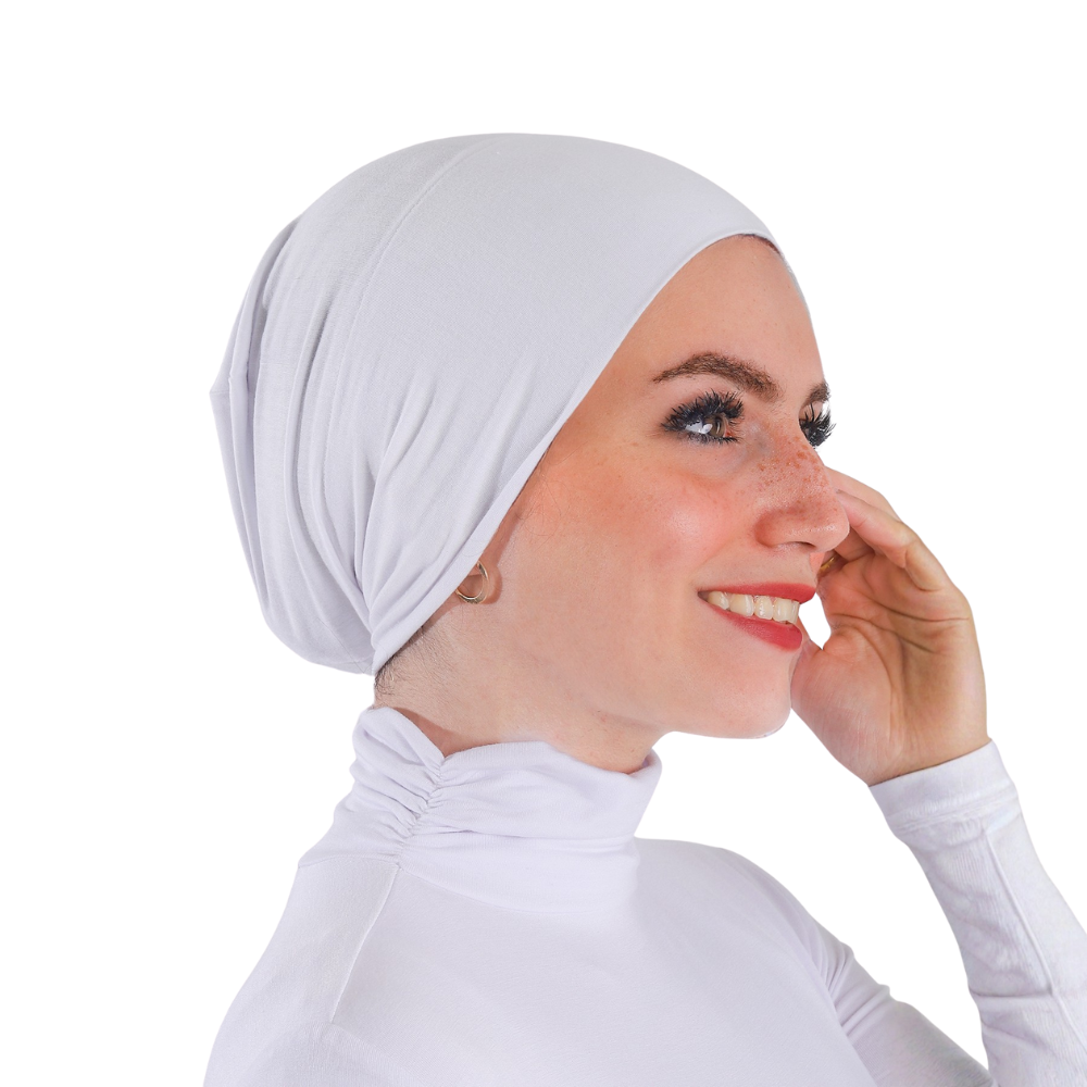 بندانة سوري مقفولة لون أبيض ALTOBEH - ثبات وراحة يومية.