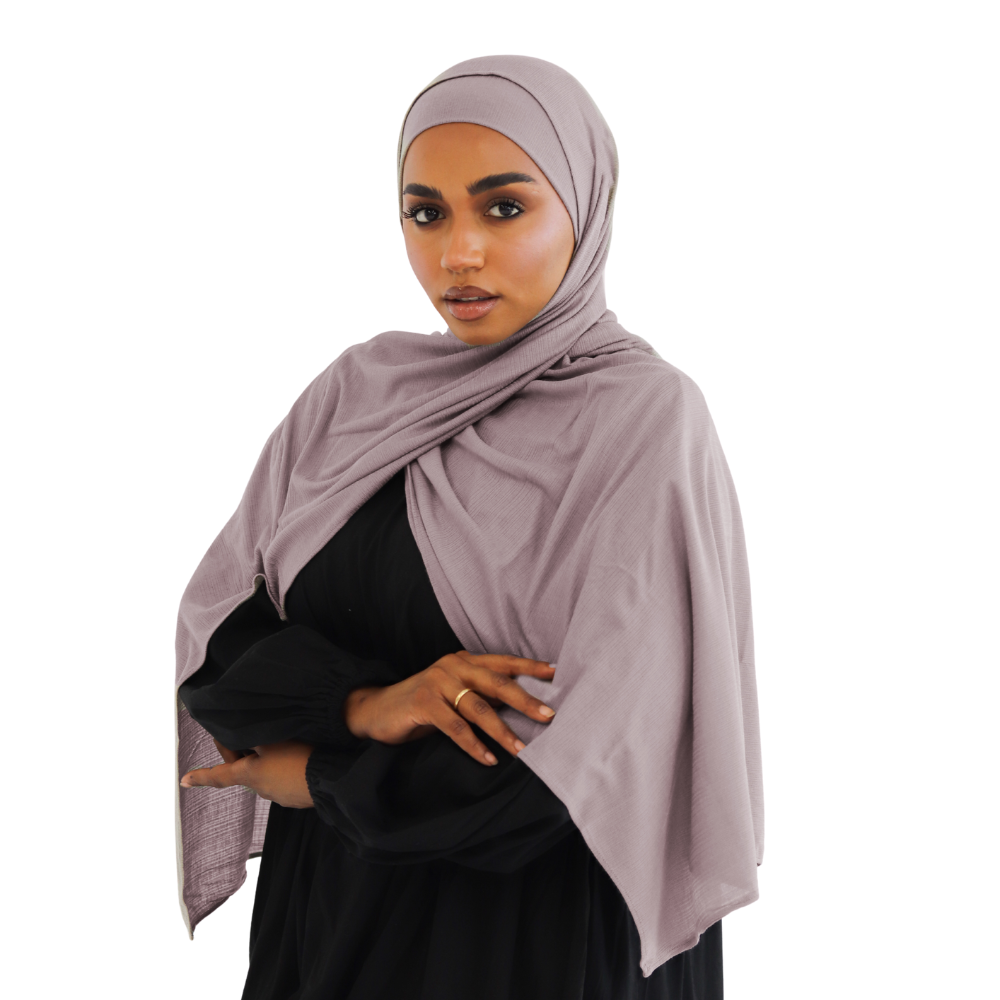 طرحة كويتي زودياك مع بندانة مقفولة  ALTOBEH - خامة زودياك الثابتة والعملية.