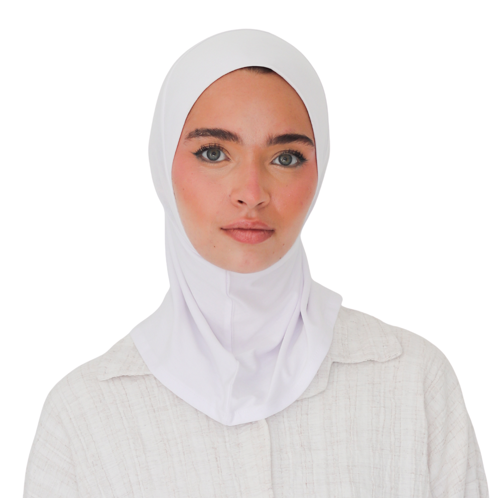 حجاب قطن قطعة واحدة قصير ALTOBEH - ثبات تام بدون دبابيس.