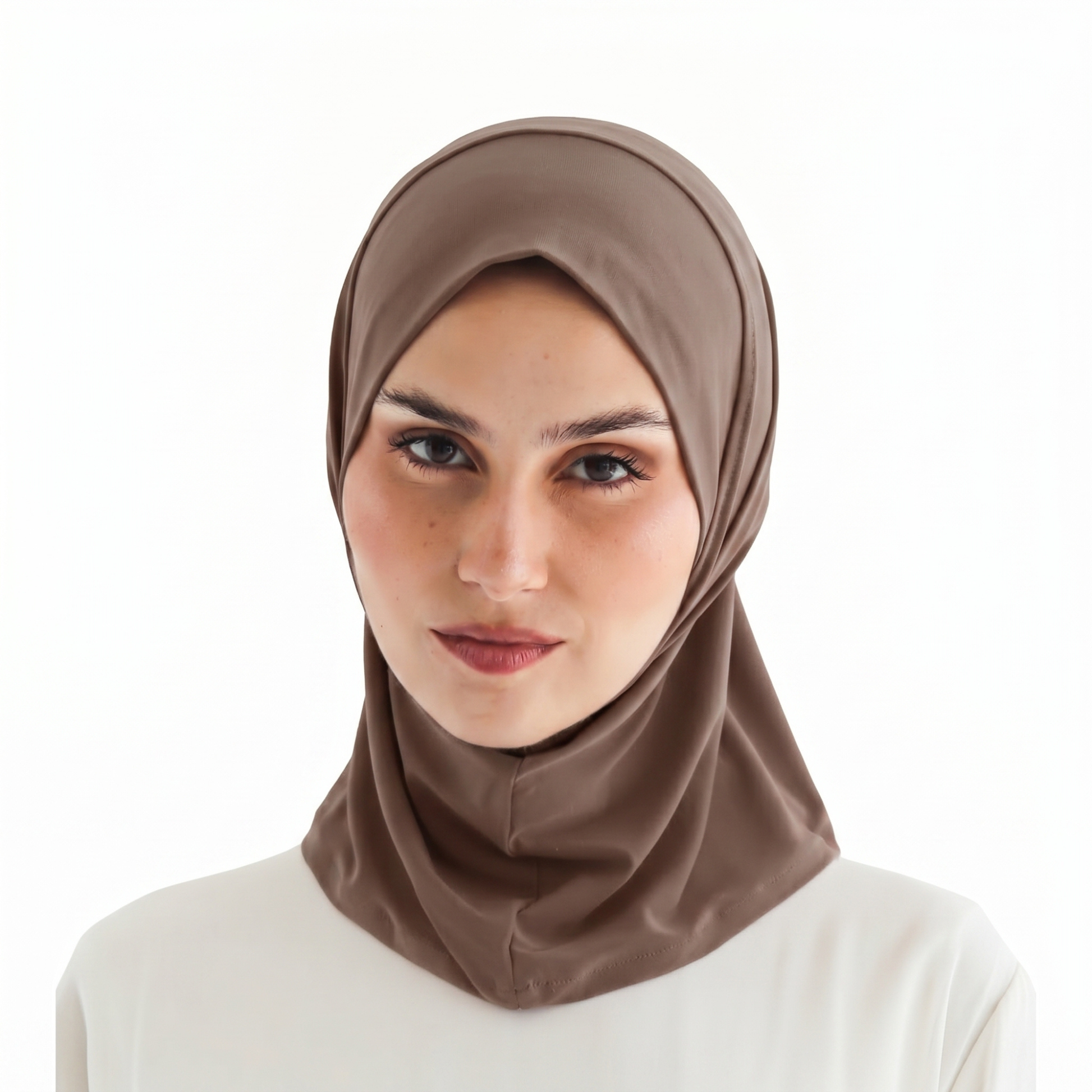 حجاب ليكرا قطعة واحدة قصير تصميم مريح وأنيق لثبات مثالي بدون دبابيس - متجر التوبة