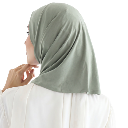 حجاب ليكرا قطعة واحدة قصير تصميم مريح وأنيق لثبات مثالي بدون دبابيس - متجر التوبة