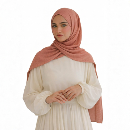 طرحة كويتي زودياك من ALTOBEH - طرحة ثابتة وانسيابية بخامة زودياك العملية