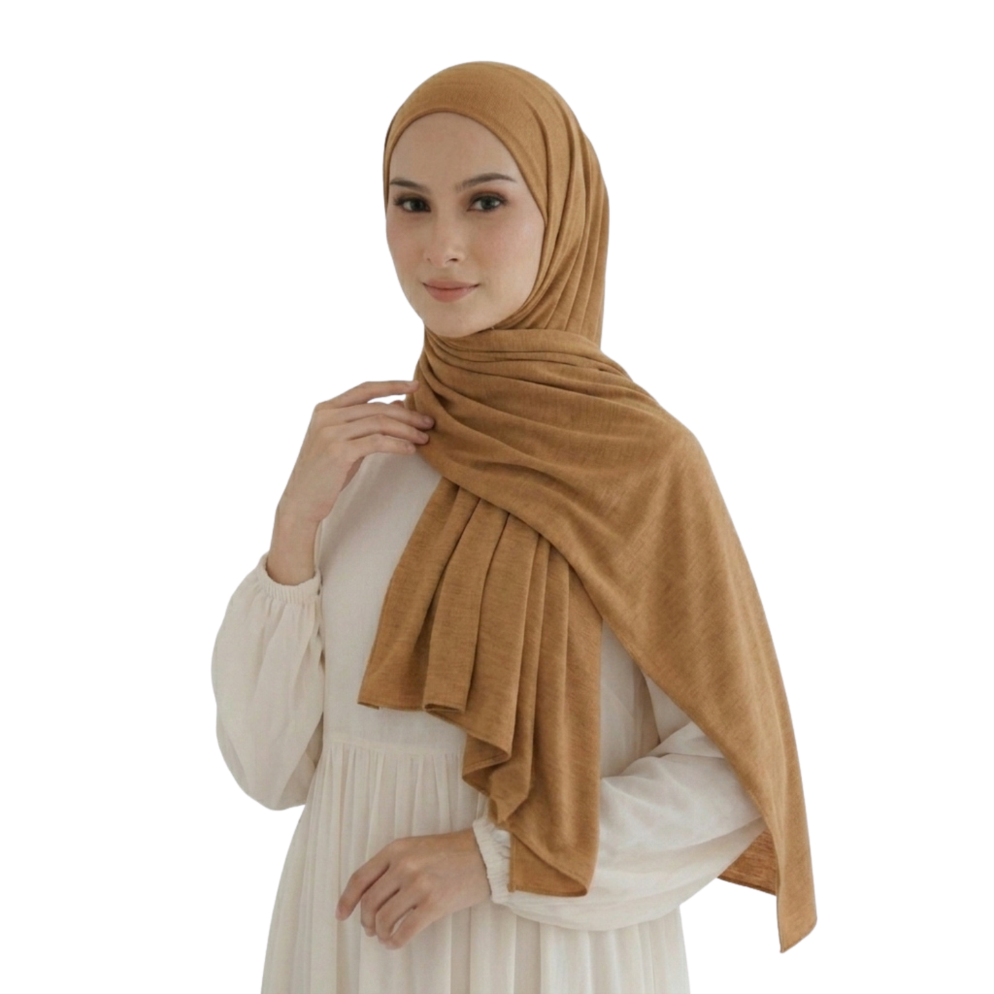 طرحة كويتي زودياك من ALTOBEH - طرحة ثابتة وانسيابية بخامة زودياك العملية