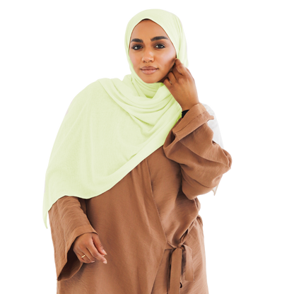 طرحة كويتي زودياك من ALTOBEH - طرحة ثابتة وانسيابية بخامة زودياك العملية