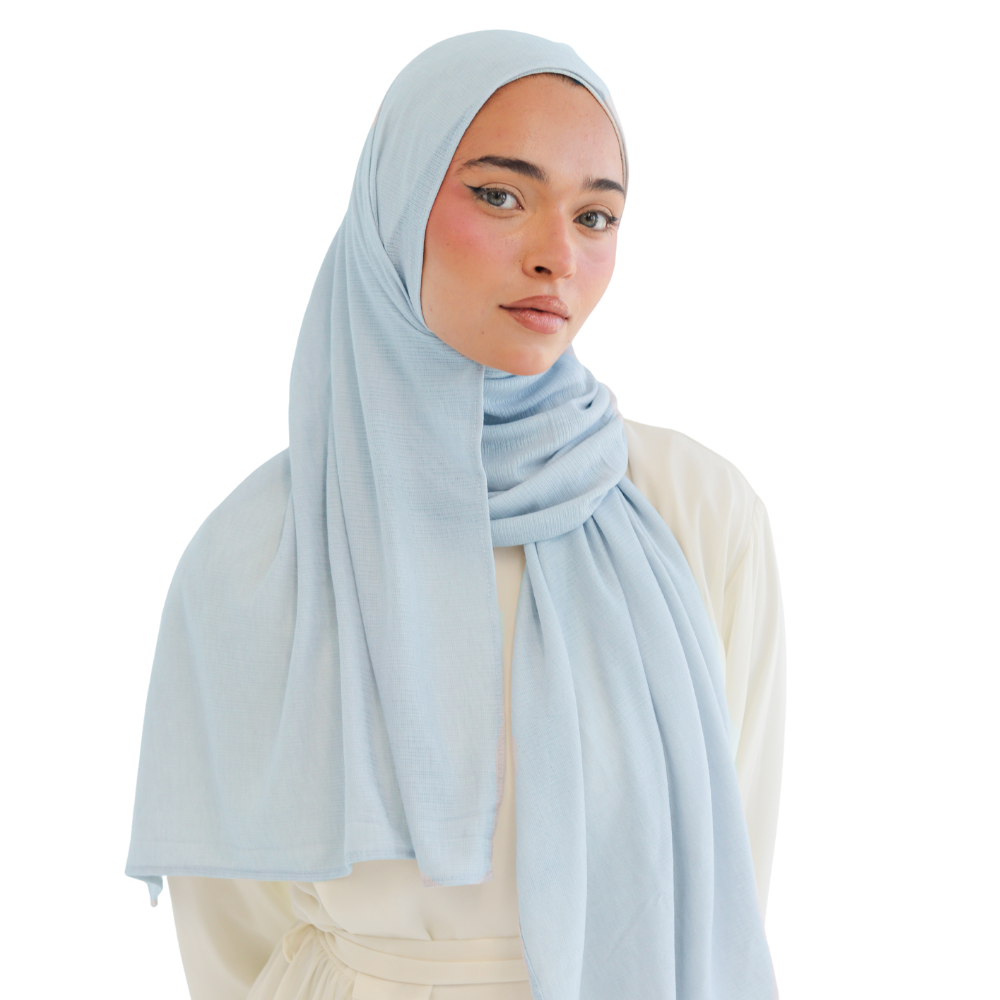 طرحة كويتي زودياك من ALTOBEH - طرحة ثابتة وانسيابية بخامة زودياك العملية