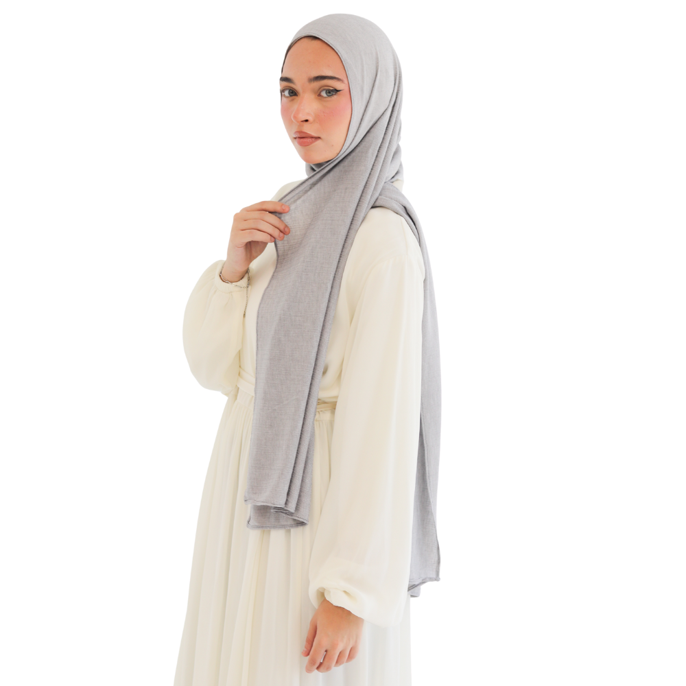 طرحة كويتي زودياك من ALTOBEH - طرحة ثابتة وانسيابية بخامة زودياك العملية