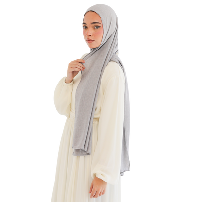 طرحة كويتي زودياك من ALTOBEH - طرحة ثابتة وانسيابية بخامة زودياك العملية