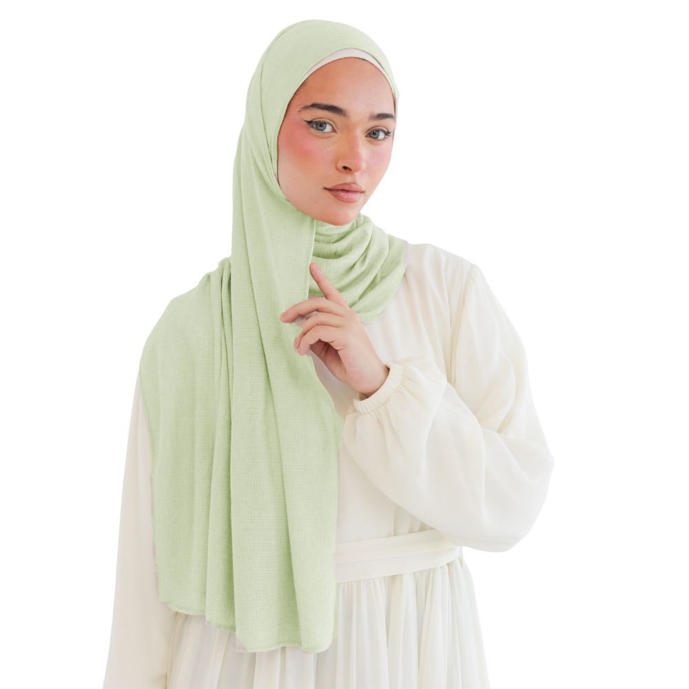طرحة كويتي زودياك من ALTOBEH - طرحة ثابتة وانسيابية بخامة زودياك العملية