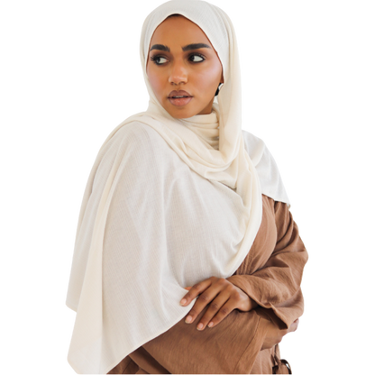 طرحة كويتي زودياك من ALTOBEH - طرحة ثابتة وانسيابية بخامة زودياك العملية