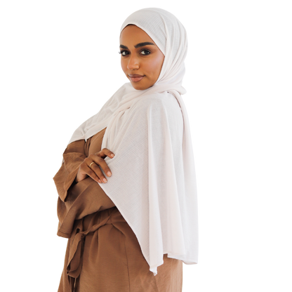 طرحة كويتي زودياك من ALTOBEH - طرحة ثابتة وانسيابية بخامة زودياك العملية