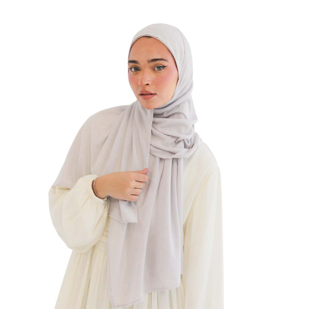 طرحة كويتي زودياك من ALTOBEH - طرحة ثابتة وانسيابية بخامة زودياك العملية