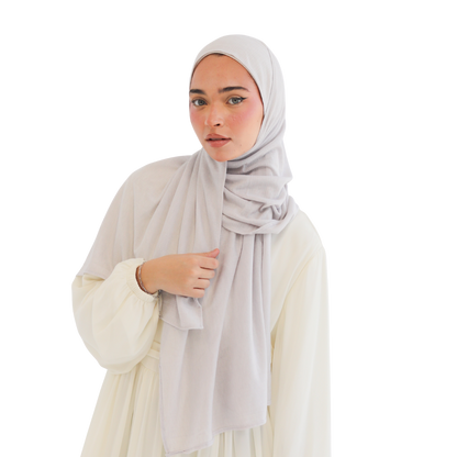 طرحة كويتي زودياك من ALTOBEH - طرحة ثابتة وانسيابية بخامة زودياك العملية