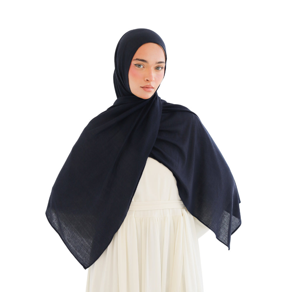 طرحة كويتي زودياك من ALTOBEH - طرحة ثابتة وانسيابية بخامة زودياك العملية